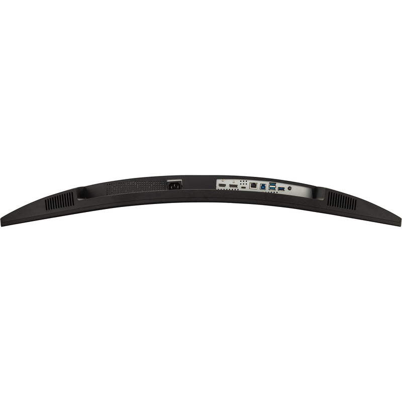 Afbeelding laden in galerijviewer, Viewsonic uwqhd curved docking monitor met kvm-switch vg3419c 34 ultrawide (zwart (mat), 1x hdmi, 1x displayport, usb-a, usb-b, usb-c, lan, audio)
