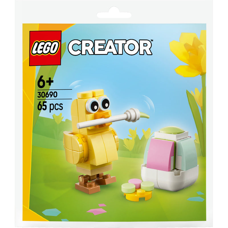 Afbeelding laden in galerijviewer, Lego creator - paasei schilderen met kuiken constructiespeelgoed (30690)
