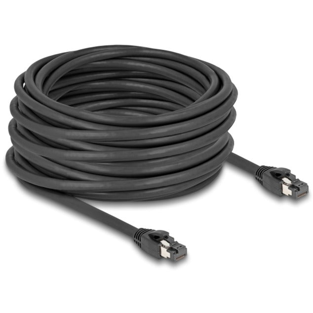Afbeelding laden in galerijviewer, Delock netwerkkabel s ftp, rj-45 met cat.8.1 (zwart, 15 meter)
