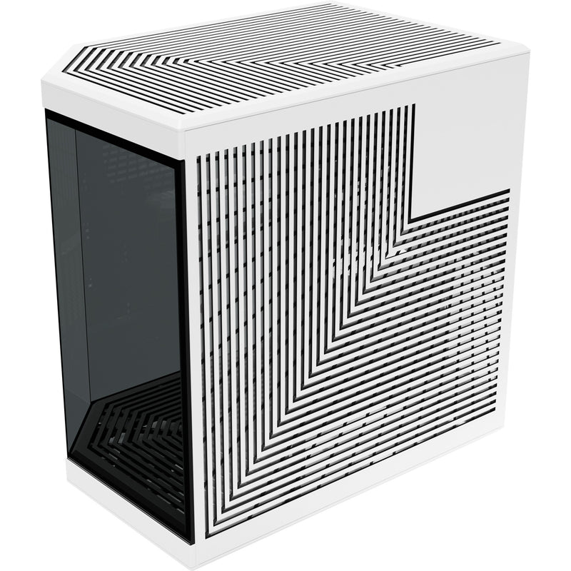 Afbeelding laden in galerijviewer, Hyte y70 midi tower behuizing (zwart wit | 2x usb-a | 1x usb-c | tempered glass)
