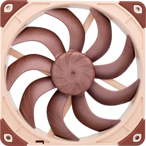 Noctua nf-a14x25 g2 pwm case fan (bruin beige, 140 x 140 x 25 mm)
