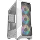 Cooler master masterbox td500 mesh v2 midi tower behuizing (wit | 2x usb-a | 1x usb-c | rgb | tempered glass)