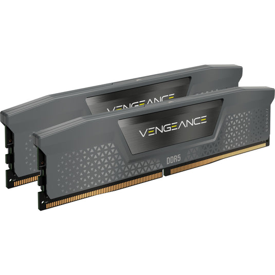Corsair vengeance 64 gb ddr5-6000 (2x 32 gb) werkgeheugen (grijs, cmk64gx5m2b6000z30, xmp, expo)