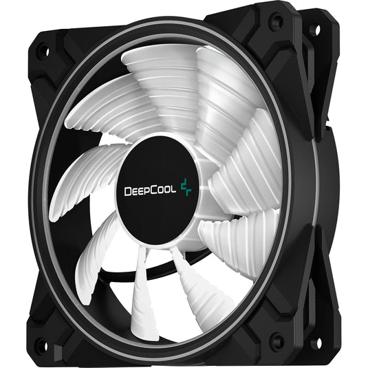 Deepcool cyclops midi tower behuizing (zwart | 1x usb-a | 1x usb-c | window)