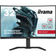Iiyama g-master red eagle gcb3280qsu-b2 31.5 curved gaming monitor (zwart, 2x hdmi, displayport, 2x usb-a, usb-b, 180 hz)