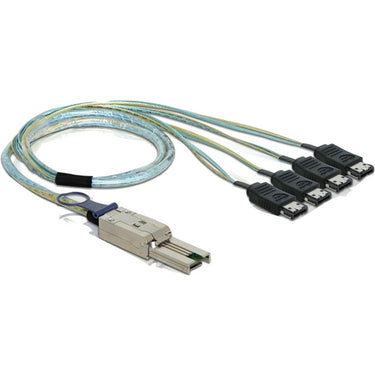 Delock sas mini 26-pin > 4x esata adapter (1 meter)
