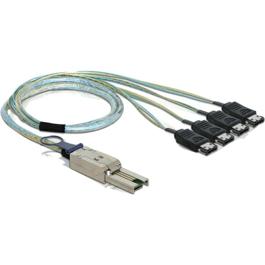 Delock sas mini 26-pin > 4x esata adapter (1 meter)