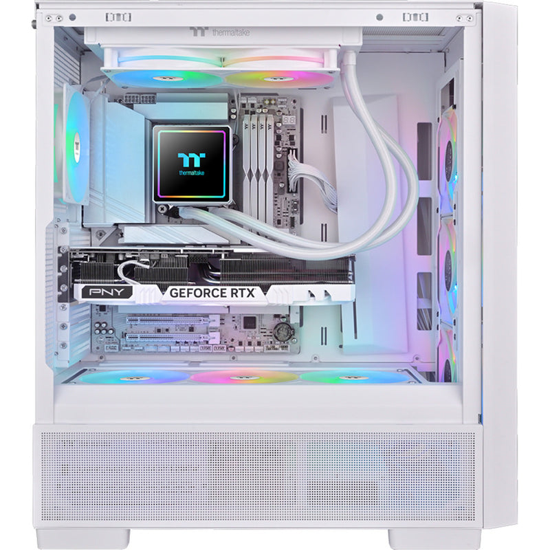 Afbeelding laden in galerijviewer, Thermaltake th240-s v3 argb sync aio liquid cooler - snow edition waterkoeling (wit)

