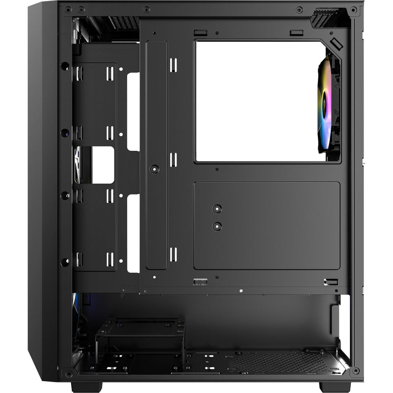 Afbeelding laden in galerijviewer, Antec ax67 argb midi tower behuizing (zwart | 3x usb-a | tempered glass)
