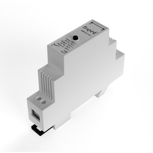 Frient smart din relay relais (lichtgrijs, zigbee)