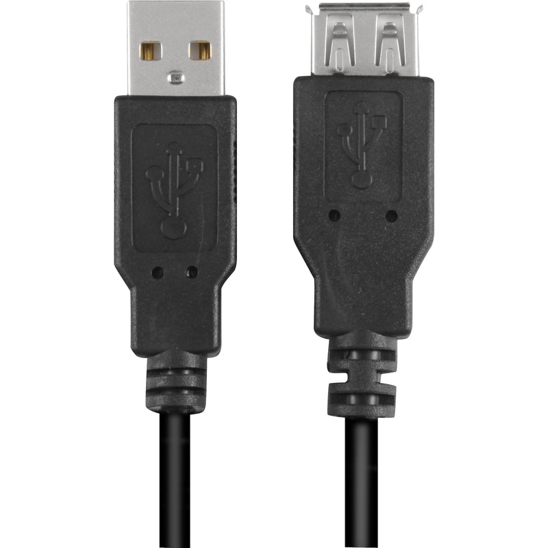 Afbeelding laden in galerijviewer, Sharkoon usb 2.0 verlengkabel (zwart, 1 meter, dubbele afscherming)
