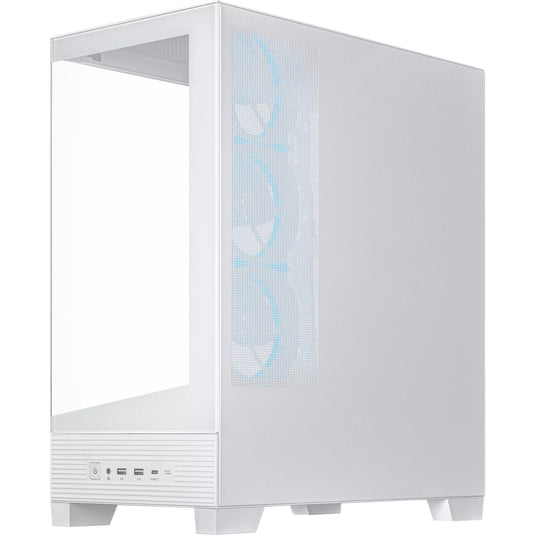 Asus a31 plus midi tower behuizing (wit | 2x usb-a | 2x usb-c | tempered glass)