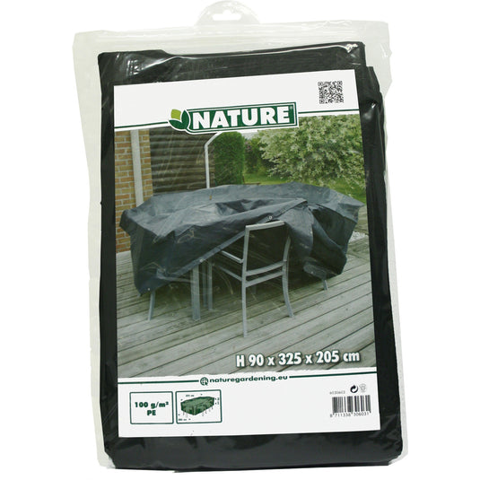 Nature tuinmeubelafdekhoes voor stoelen en tafels afdekking (grijs, 6030603)