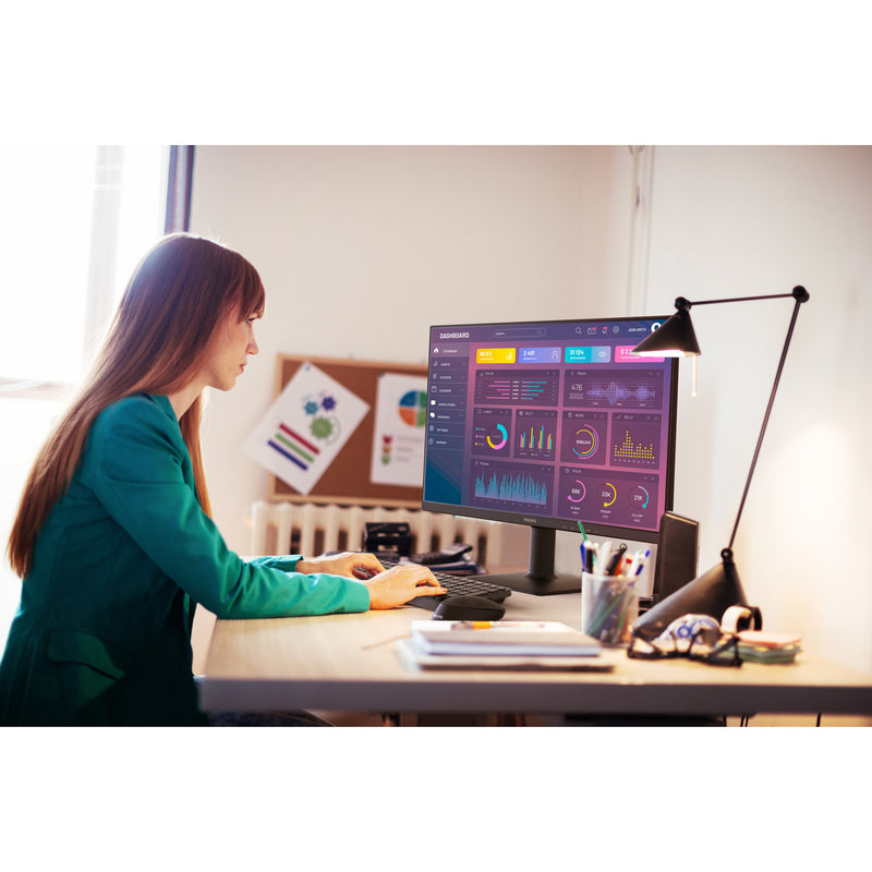 Afbeelding laden in galerijviewer, Philips 27e2n1500l 27 monitor (zwart, hdmi, displayport)
