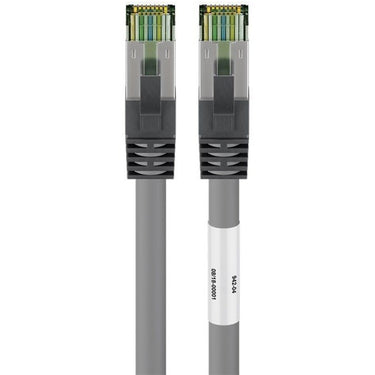 Goobay cat.8.1 netwerkkabel (grijs, 3 meter, s ftp (pimf), rj-45)