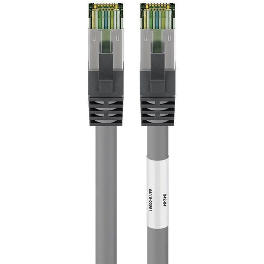Goobay cat.8.1 netwerkkabel (grijs, 3 meter, s ftp (pimf), rj-45)