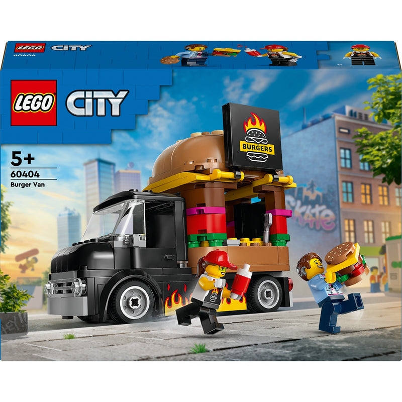 Afbeelding laden in galerijviewer, Lego city hamburgertruck - 60404
