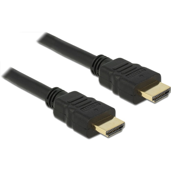 Afbeelding laden in galerijviewer, Delock high speed hdmi met ethernet - hdmi a male > hdmi a male kabel (zwart, 0,25 meter, 4k)
