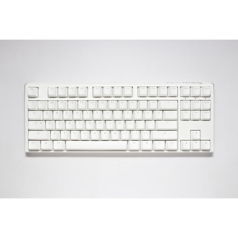 Afbeelding laden in galerijviewer, Ducky one 3 classic pure white tkl rgb mechanisch toetsenbord (wit, us lay-out (qwerty), cherry mx red, 80% (tkl), rgb leds, double-shot pbt, hot-swappable, quack mechanics)
