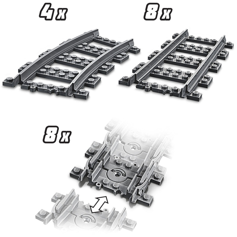 Afbeelding laden in galerijviewer, Lego city 60205 treinrails
