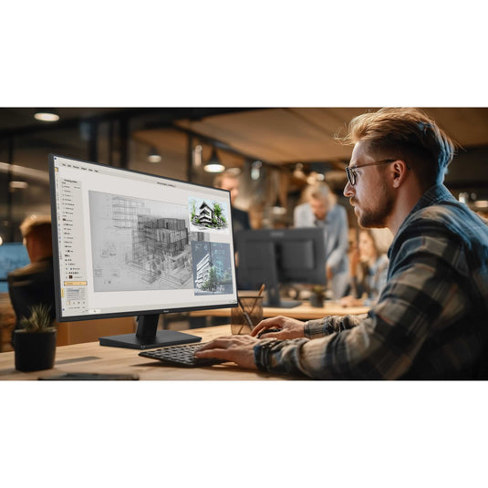 Iiyama prolite x2797hsu-b1 27 monitor (zwart, 120hz, hdmi, displayport, usb-c, audio)