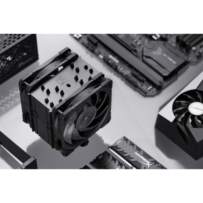 Afbeelding laden in galerijviewer, Noctua nh-u12a chromax.black cpu-koeler (zwart)
