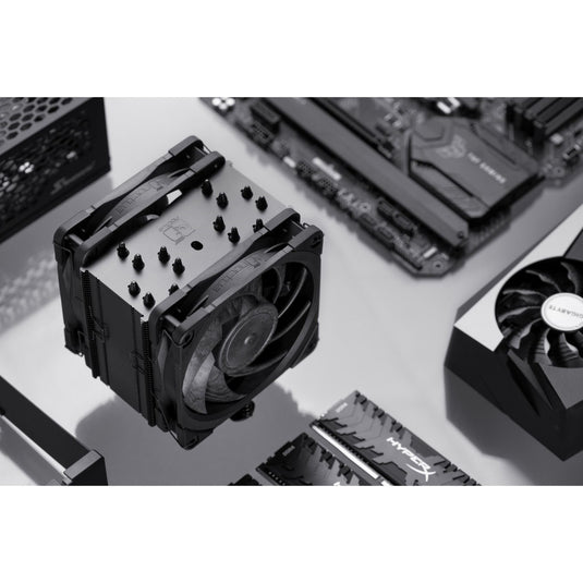 Noctua nh-u12a chromax.black cpu-koeler (zwart)