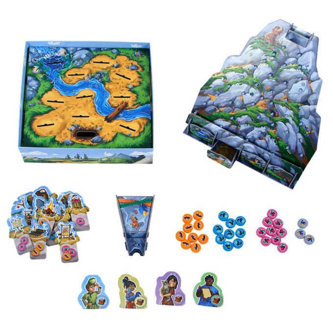 Afbeelding laden in galerijviewer, 999games 999 games paleolino bordspel (nederlands, 1 - 4 spelers, 15 minuten, vanaf 5 jaar)
