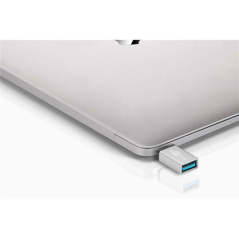 Afbeelding laden in galerijviewer, Goobay usb-c usb a otg superspeed adapter (zilver)
