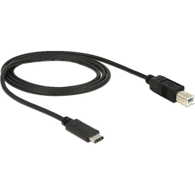 Afbeelding laden in galerijviewer, Delock usb-c 2.0 > usb-b kabel (zwart, 1 meter)
