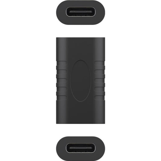Goobay usb-c > usb-c adapter (zwart)