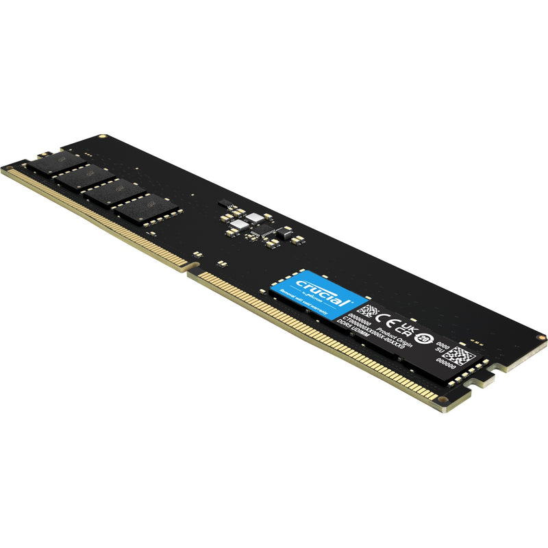 Afbeelding laden in galerijviewer, Crucial 16 gb ddr5-4800 (1x 16 gb) werkgeheugen (zwart, ct16g48c40u5)
