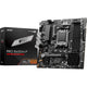 Msi pro b650m-p socket am5 moederbord (zwart, raid, 2.5 gb-lan, sound, µatx)