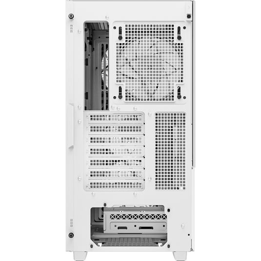 Deepcool ch560 midi tower behuizing (wit | 1x usb-a | 1x usb-c | rgb | tempered glass)