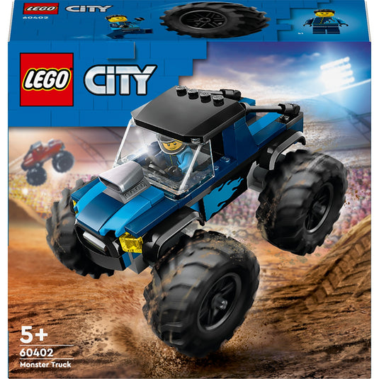 Lego city 60402 blauwe monstertruck
