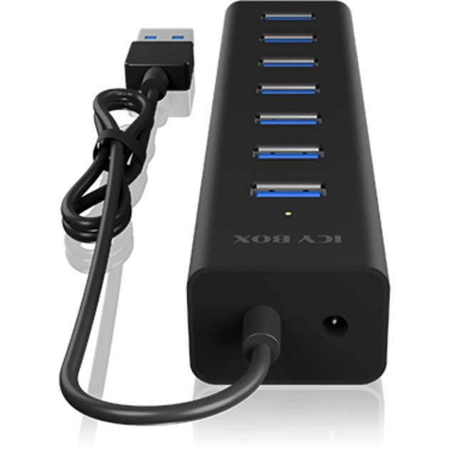 Afbeelding laden in galerijviewer, Icy box ib-hub1700-u3 usb-hub (zwart)

