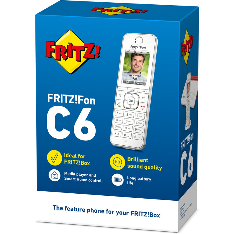 Afbeelding laden in galerijviewer, Fritz! fon c6 internationaal handset (wit)

