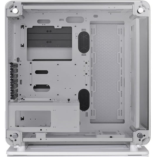 Thermaltake core p6 tempered glass snow midi tower behuizing (wit | 4x usb-a | 1x usb-c | window)