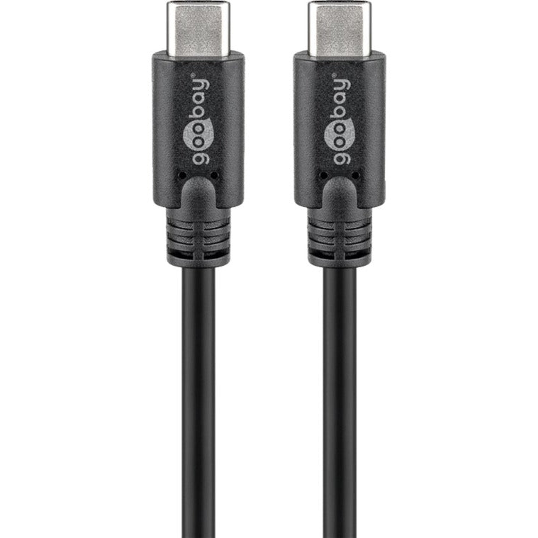 Afbeelding laden in galerijviewer, Goobay sync charge super speed usb-c kabel (zwart, 1,5 meter)
