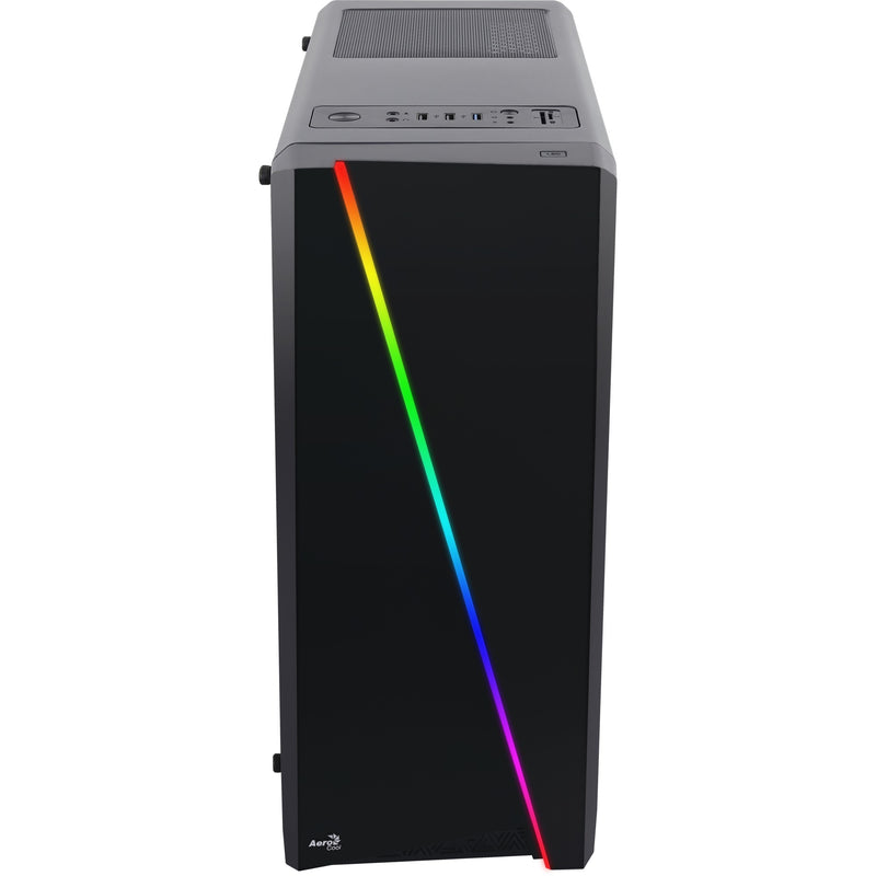 Afbeelding laden in galerijviewer, Aerocool cylon midi tower behuizing (zwart | 3x usb-a | rgb | window)
