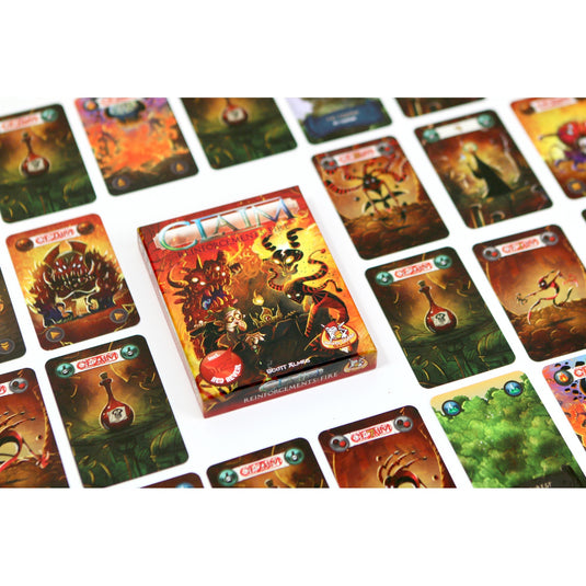 White goblin games claim reinforcements: fire kaartspel (nederlands, uitbreiding, 2 spelers, 25 minuten, vanaf 10 jaar)