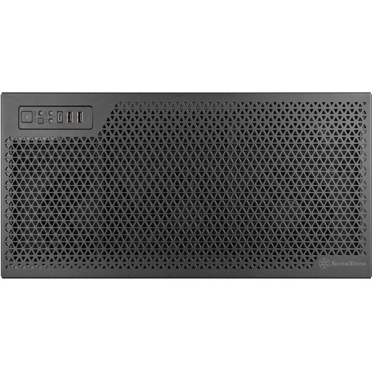 Silverstone rm52 server behuizing (zwart | 2x usb-a | 1x usb-c)