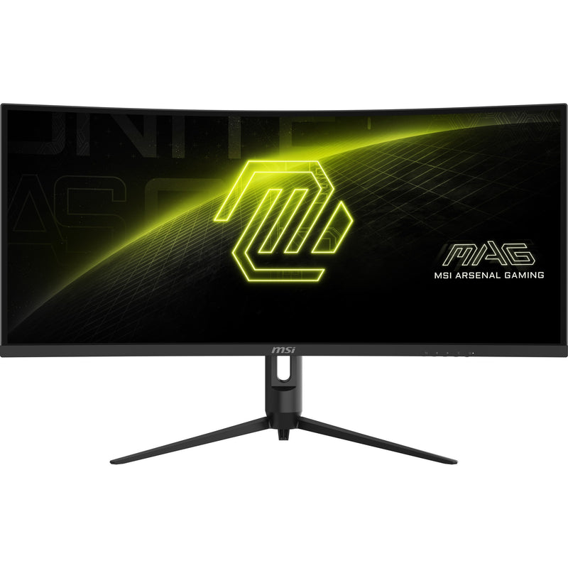 Afbeelding laden in galerijviewer, Msi mag 342cqr e2 34 curved ultrawide gaming monitor (zwart, 2x hdmi, displayport, 180 hz)
