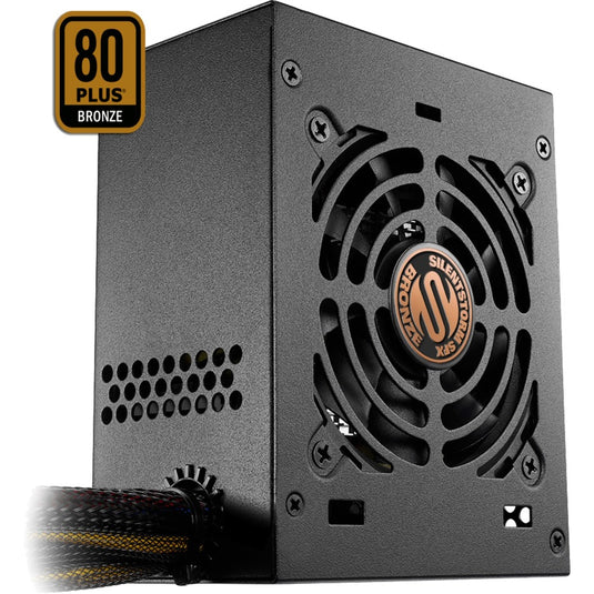 Sharkoon silentstorm sfx 450 bronze 450 watt voeding (zwart, 1x pcie)