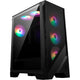 Msi mag forge 120a airflow midi tower behuizing (zwart | 2x usb-a | rgb | tempered glass)
