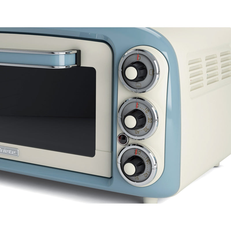 Afbeelding laden in galerijviewer, Ariete vintage oven 0979 05 mini bakoven (wit lichtblauw, 18 liter)
