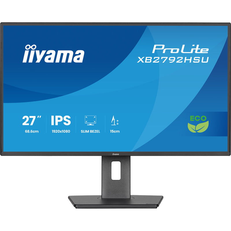 Afbeelding laden in galerijviewer, Iiyama prolite xb2792hsu-b1 27 monitor (zwart (mat), hdmi, displayport, 2x usb-a, usb-b, 120 hz)

