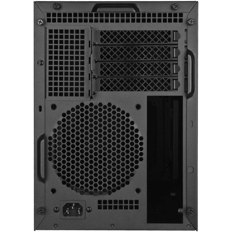 Afbeelding laden in galerijviewer, Silverstone sugo 17 mini tower behuizing (zwart | 2x usb-a | 1x usb-c)
