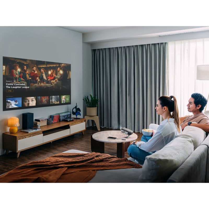 Afbeelding laden in galerijviewer, Viewsonic smart led draagbare projector met harman kardon luidsprekers (zwart, hdmi, audio, wifi, bluetooth)

