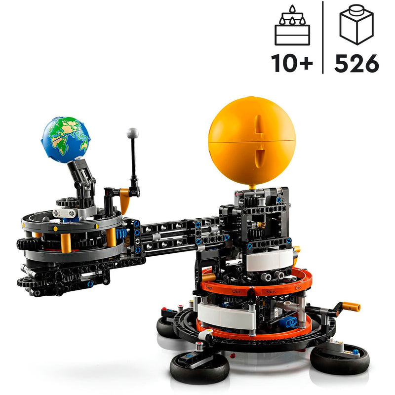 Afbeelding laden in galerijviewer, Lego technic de aarde en de maan in beweging - 42179
